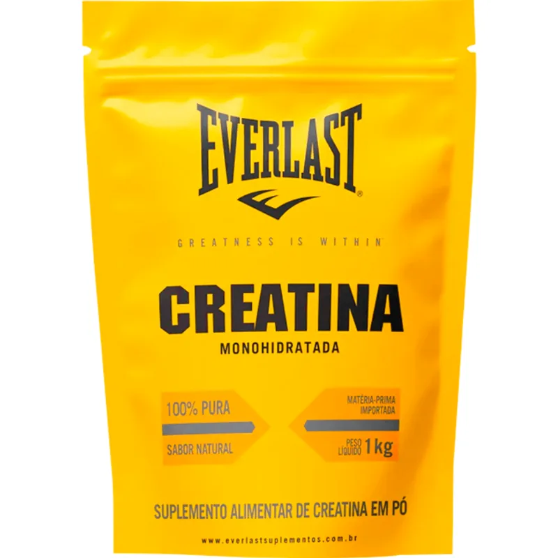 Suplemento Alimentar Creatina Everlast Monohidratada 1kg