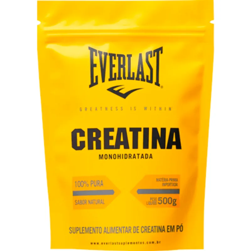 Suplemento Alimentar Creatina Everlast Monohidratada 500g
