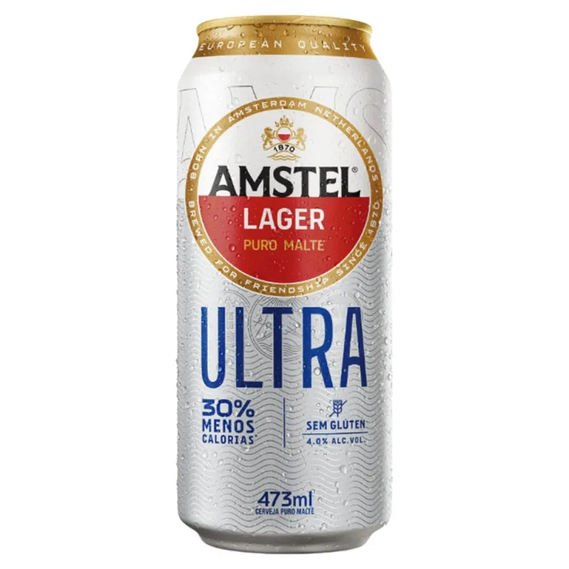 Cerveja Amstel Ultra 473ml Lata