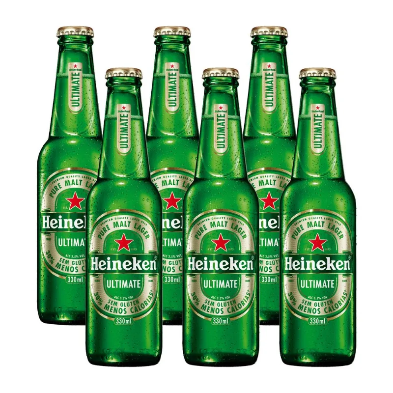Cerveja Heineken Ultimate Long Neck 6x330ml