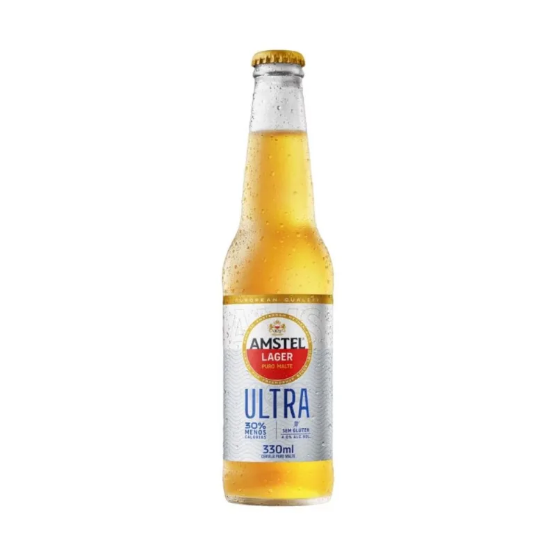 Cerveja Amstel Lager Ultra Long Neck 330ml