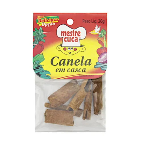 Canela Em Casca Mestre Cuca Pacote 20g - MESTRE CUCA
