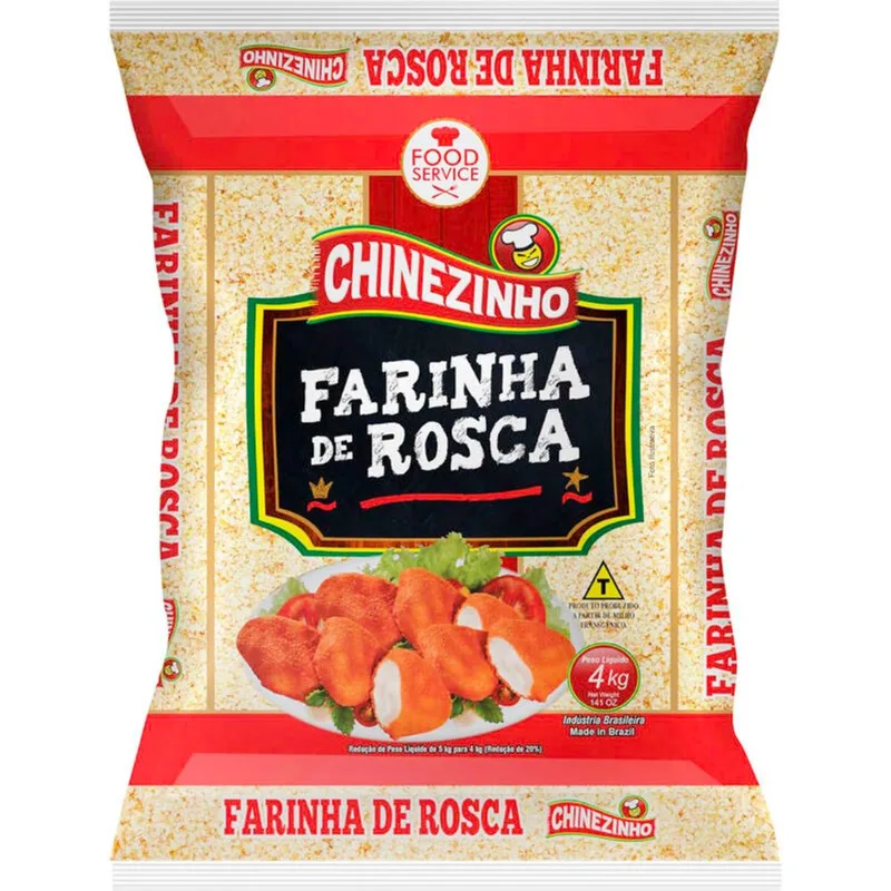 Farinha de Rosca Chinezinho 4kg