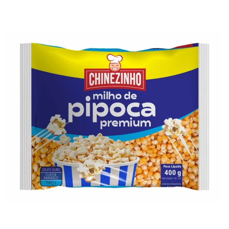 Milho para Pipoca Chinezinho Premium 400g