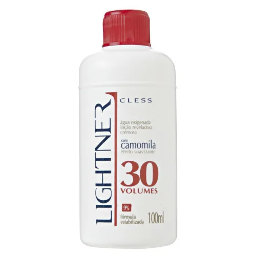 Água Oxigenada Lightner 30vol - LIGHTNER - Higiene E Beleza