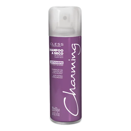 Shampoo Seco Charming Women Anticaspa - CHARMING - Higiene E Beleza