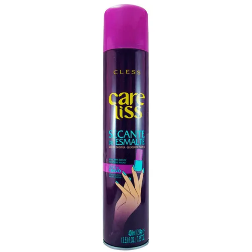 Spray Para Unha Care Liss 400ml Secante Unit - CARE LISS - Higiene E Beleza