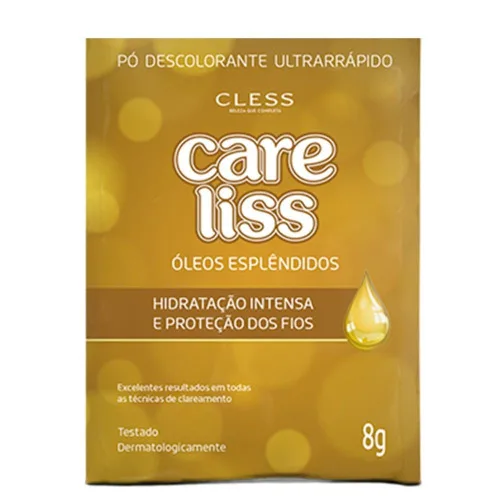 Pó Descolorante Care Liss 8g Oleos Esplendidos - CARE LISS