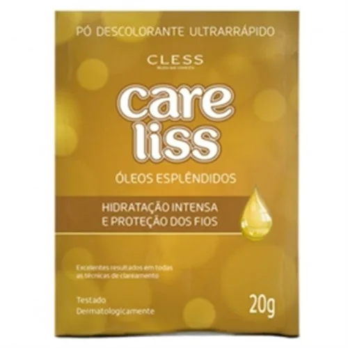 Descolorante Em Pó Care Liss 20g Óleos Esplendidos Unit - CARE LISS
