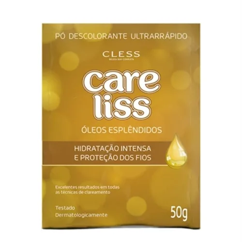 Descolorante Em Pó Care Liss 50g Óleo Verde Unit - CARE LISS
