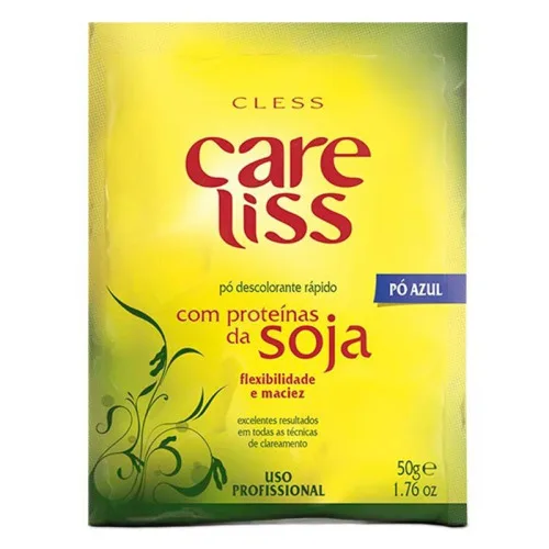 Descolorante Em Pó Care Liss 50g Proteínas Da Soja Unit - CARE LISS