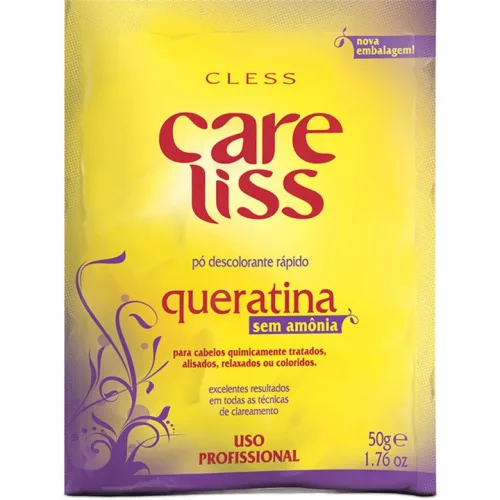Descolorante Em Pó Care Liss 50g Queratina Unit - CARE LISS