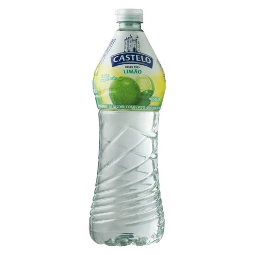 Vinagre De Álcool Com Limão Pet Castelo 750ml - CASTELO - Mercearia
