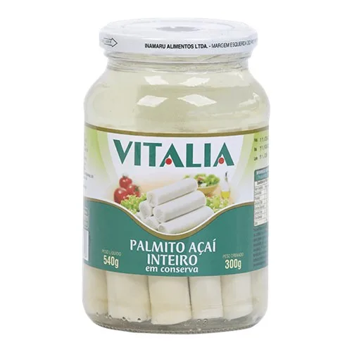 Palmito Vitalia Inteiro - VITALIA - Mercearia