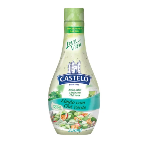 Molho P/salada Castelo Limao C/cha - CASTELO - Mercearia