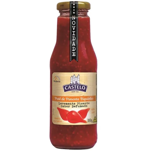 Pate Castelo Pimenta Biq Picante 350g - CASTELO - Mercearia