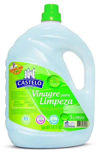 Vinagre Castelo 5l Alcool - CASTELO - Mercearia