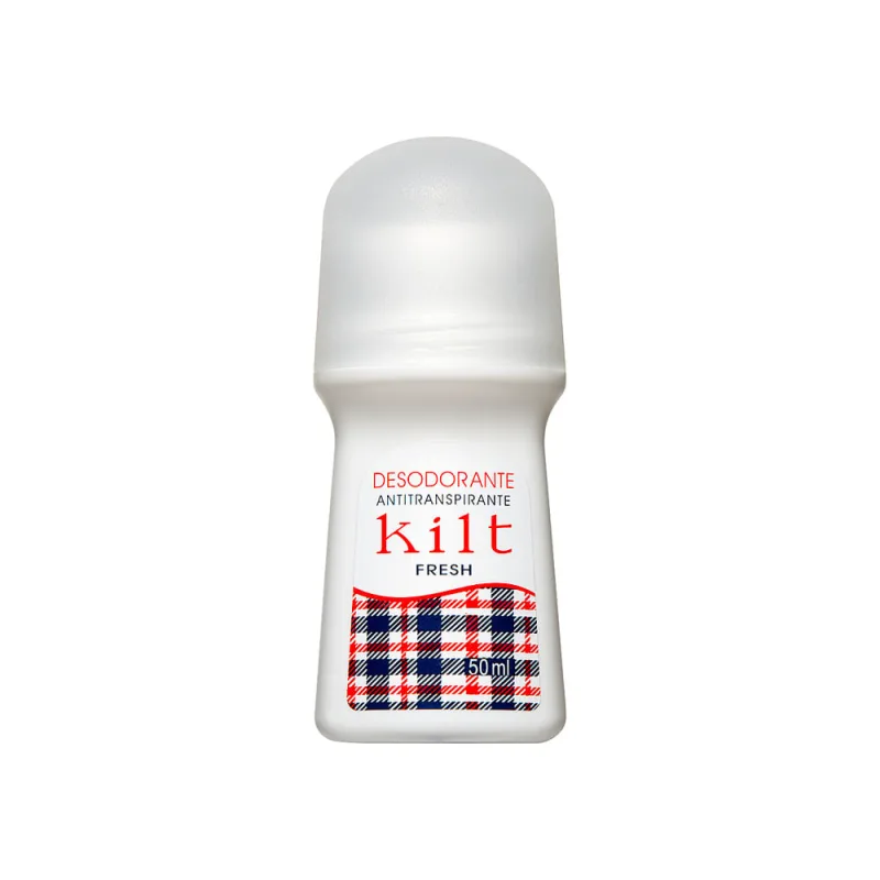 Desodorante Roll-on Antitranspirante Kilt Fresh 50ml - Kilt - Higiene E Beleza