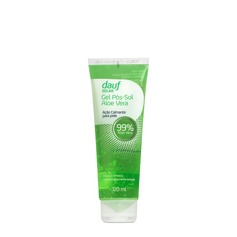 Gel Pós Sol Dauf Aloe Vera 120ml - Dauf - Dermo E Beleza