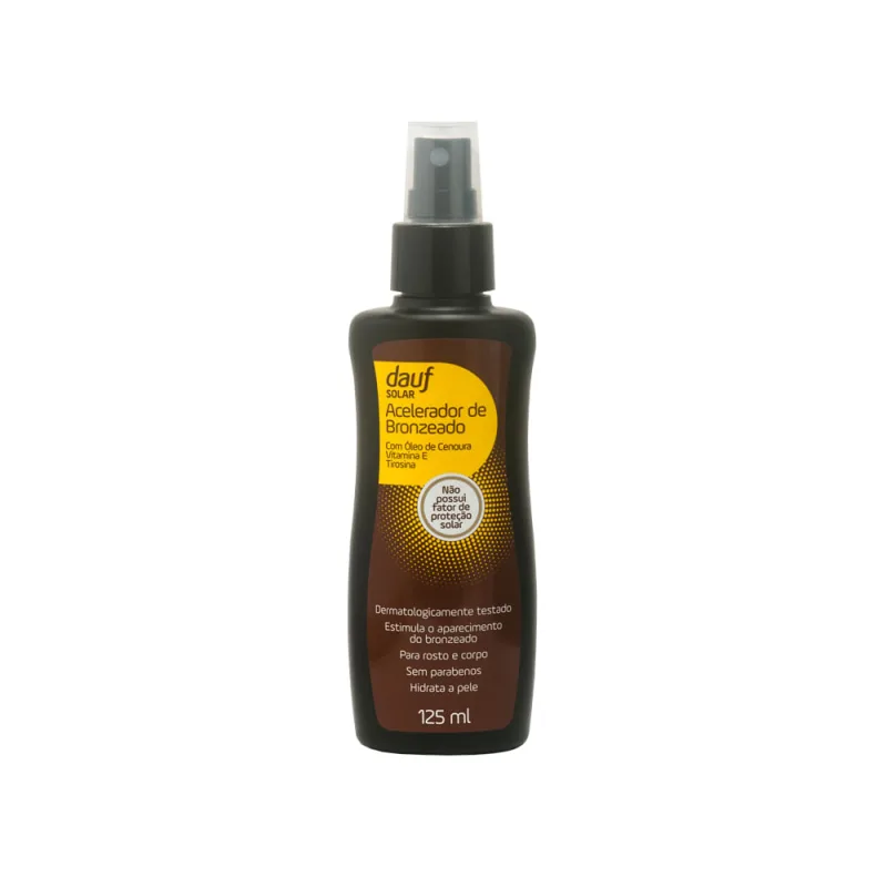 Bronzeador Acelerador Dauf 125ml - Dauf - Dermo E Beleza