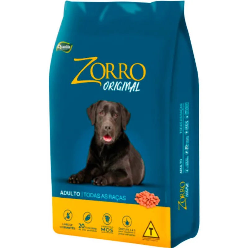 Alimento para Cães Adultos Zorro Carne 10,1kg
