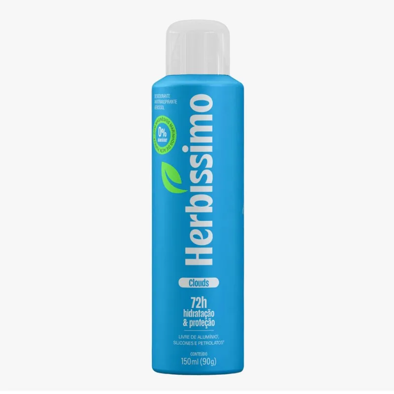 Desodorante Herbíssimo Zero Alumínio Clouds 150ml Aerossol
