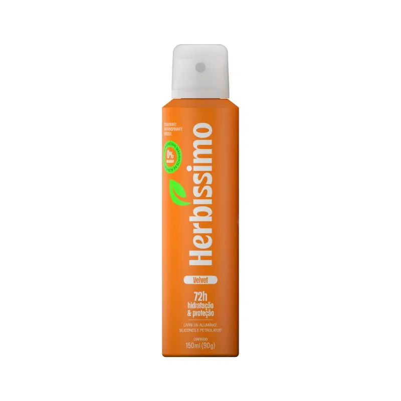 Desodorante Antitranspirante Herbíssimo Velvet Hidratação & Proteção 150ml