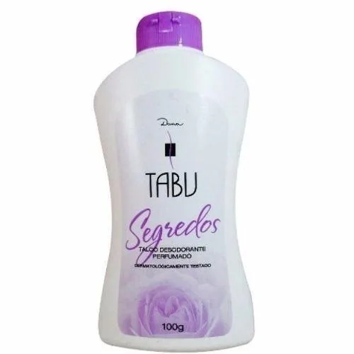 Talco Tabu Segredos - TABU COSMÉTICOS - Infantil