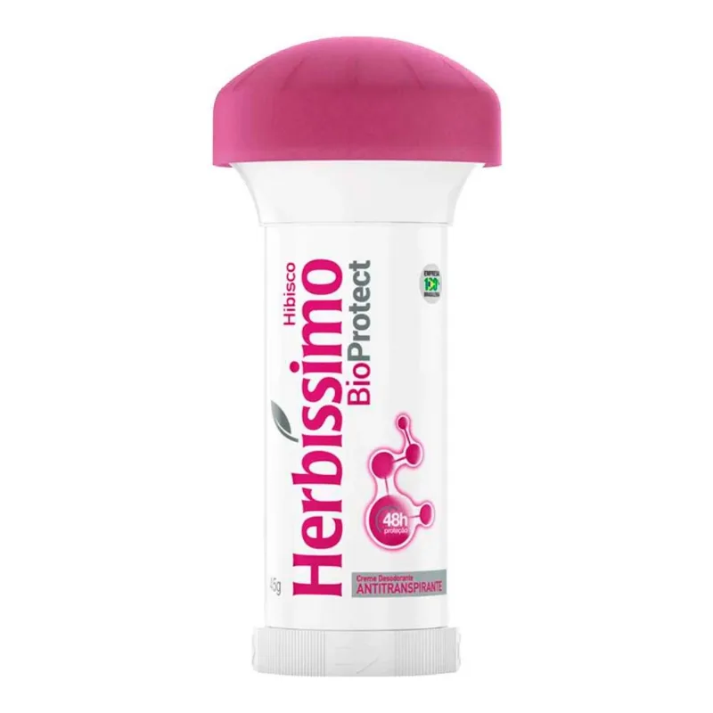 Desodorante em Creme Herbíssimo Twist Hibisco 45g