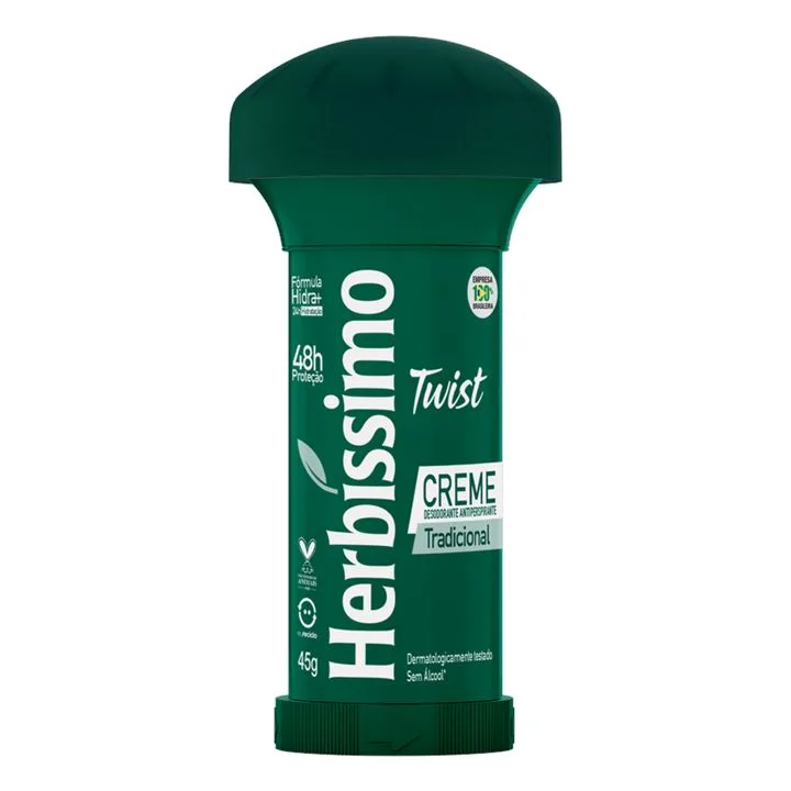 DES CREM HERBISSIMO TWIST TRADIC.45G - Twister - Perfumaria