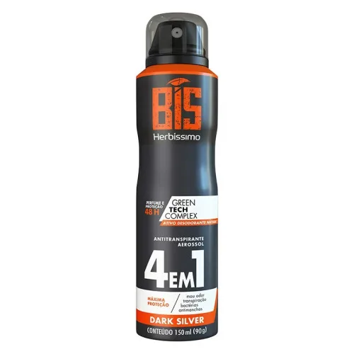 Des Aero Bis 150ml Dark Silver Herbissimo - HERBISSIMO