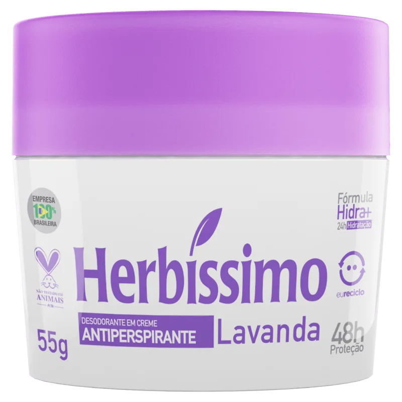 DES CR HERBISSIMO 55G-PT LAVANDA(E) - Herbissimo - Perfumaria