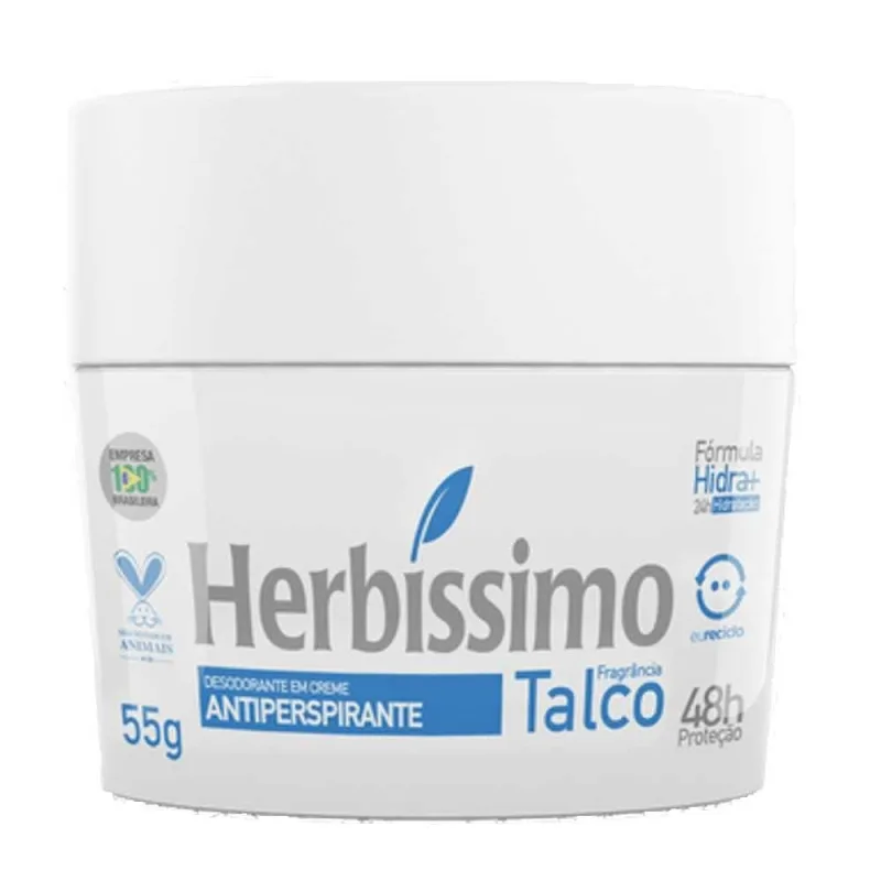 DESODORANTE CREME HERBISSIMO 55GR FRESH EXT - HERBISSIMO - Cosméticos E Perfumaria