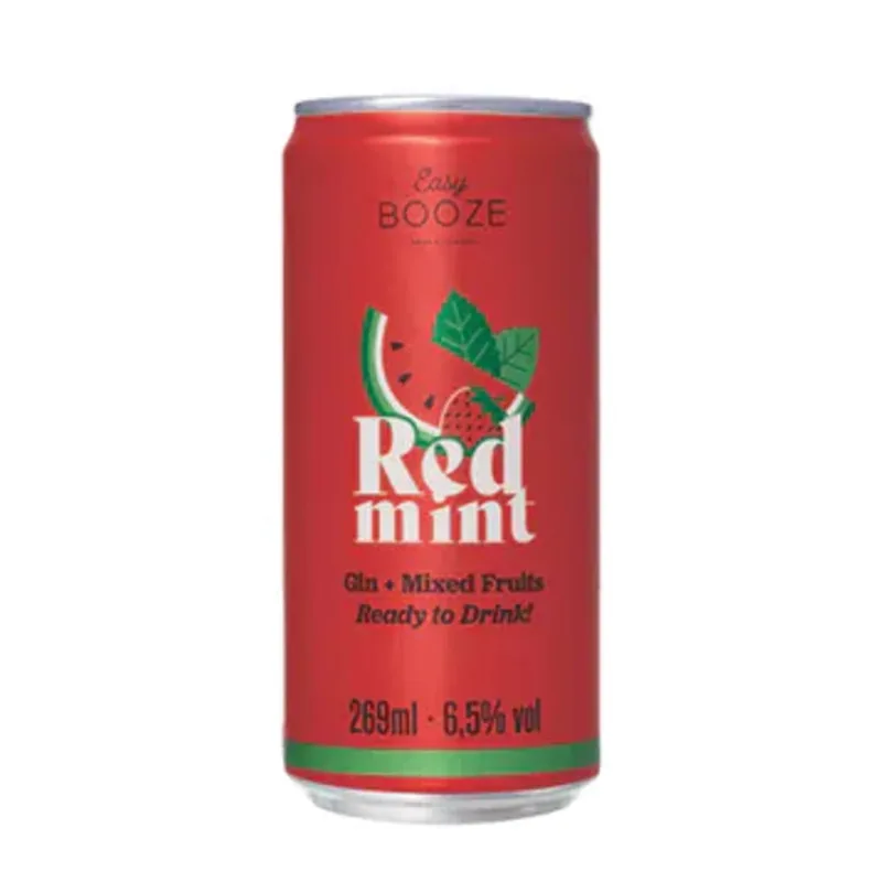 Drink easy booze Red Mint Lata 269ml
