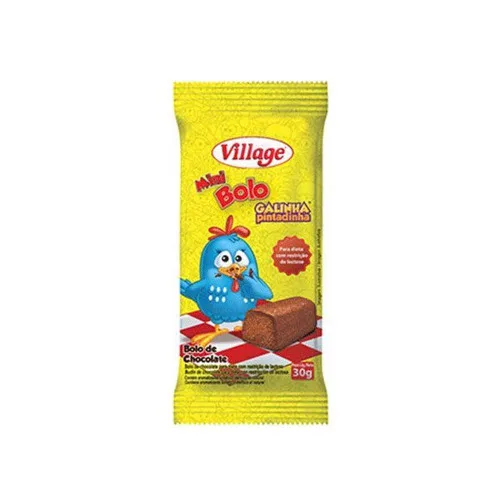 Bolinho Village 30g Chocolate - VILLAGE - Mercearia