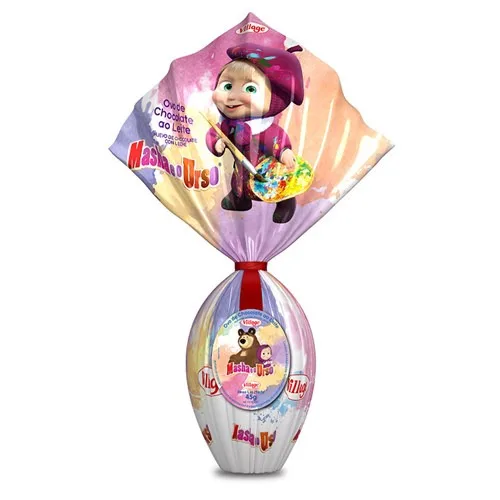 O.pascoa Village 45g Masha E O Urso Leite - VILLAGE - Mercearia