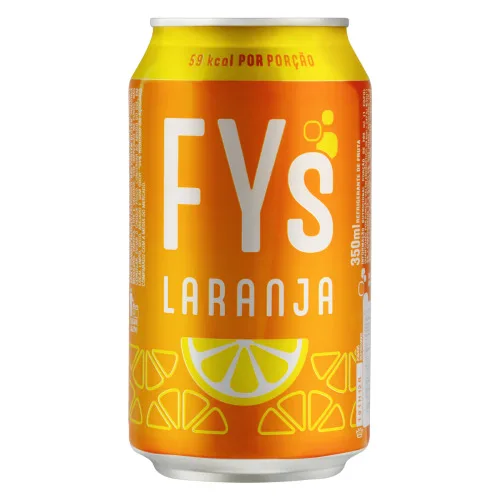 0000903793 - REFR FYS LARANJA 0.350LT DES 12UN PBR - FYS - Bebidas