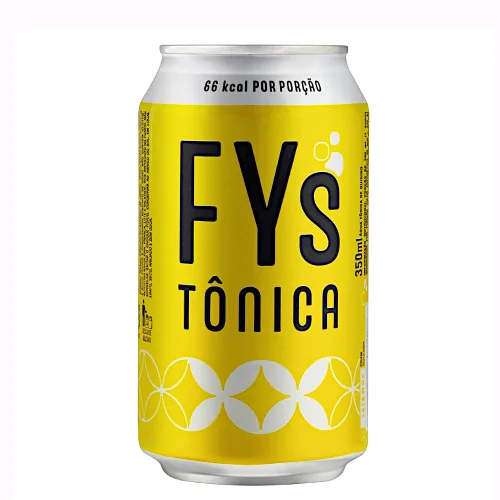 Água Tônica Fys Lata 350ml - FYS - Bebidas
