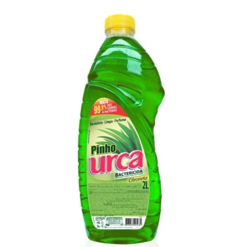 Desinfetante Multiuso Bactericida Citronela Pinho Urca Frasco 2l - URCA