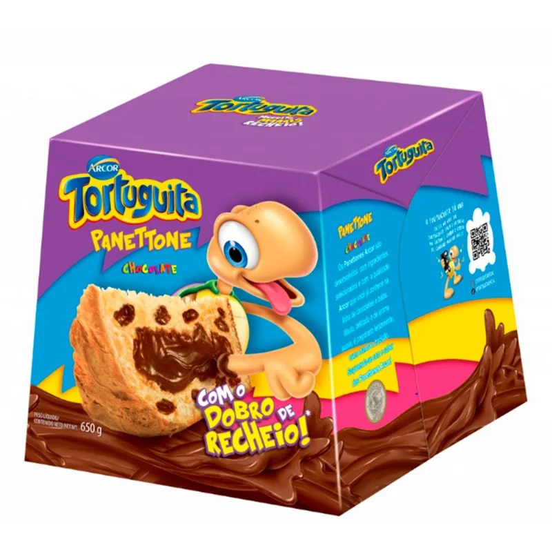 Panettone Arcor Tortuguita 650g