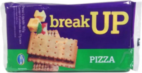 Biscoito Break Up Pizza - BREAK UP - Mercearia