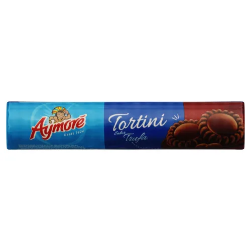 BISCOITO TORTINI TRUFA AYMORÉ PACOTE 140G - AYMORE