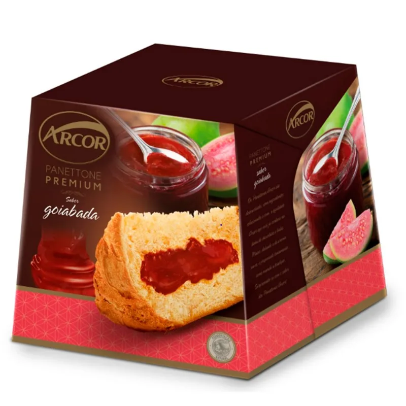 Panettone Arcor Recheado Goiabada 530g
