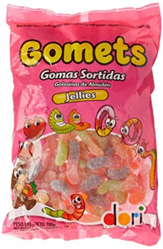 Bala Gomets Dori Minhoca - DORI - Mercearia