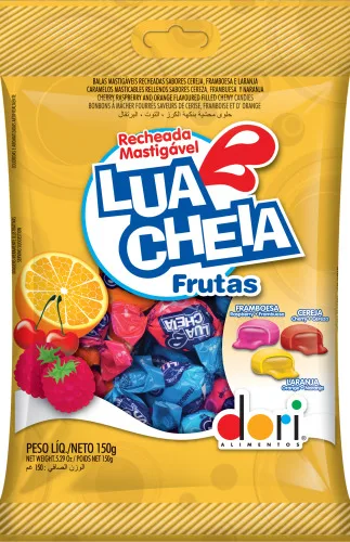 Bala Dori Lua Cheia Frutas - DORI - Mercearia