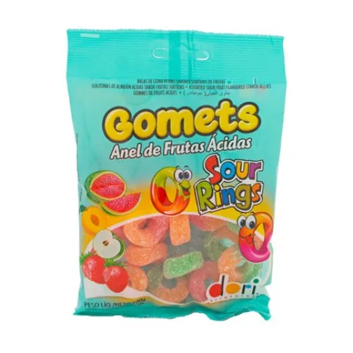 Gomets Anel Frutas 120gr - Mercearia