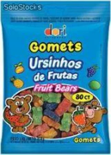 Bala Dori Goma Ursinhos De Frutas - DORI - Mercearia