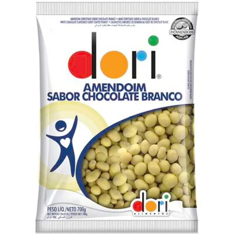 Amendoim Dori Chocolate Branco 700g