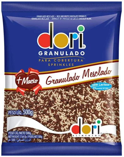 Chocolate Granulado Dori Mesclado150g - DORI - Mercearia