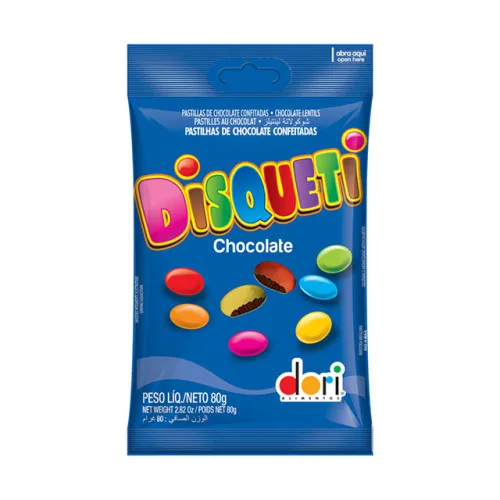 Disqueti Dori Chocolate - DORI - Mercearia